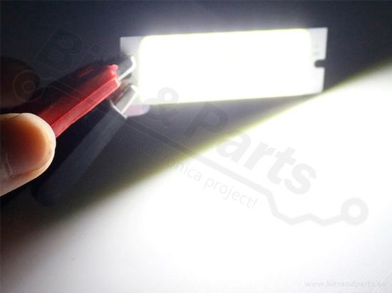 LED Balkje COB 12V / 5W high power wit
